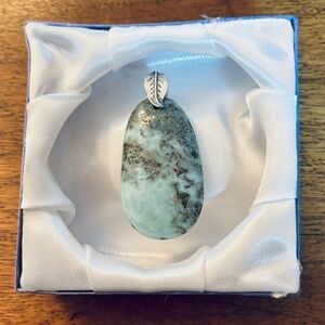 Sea Blue Stone Pendant